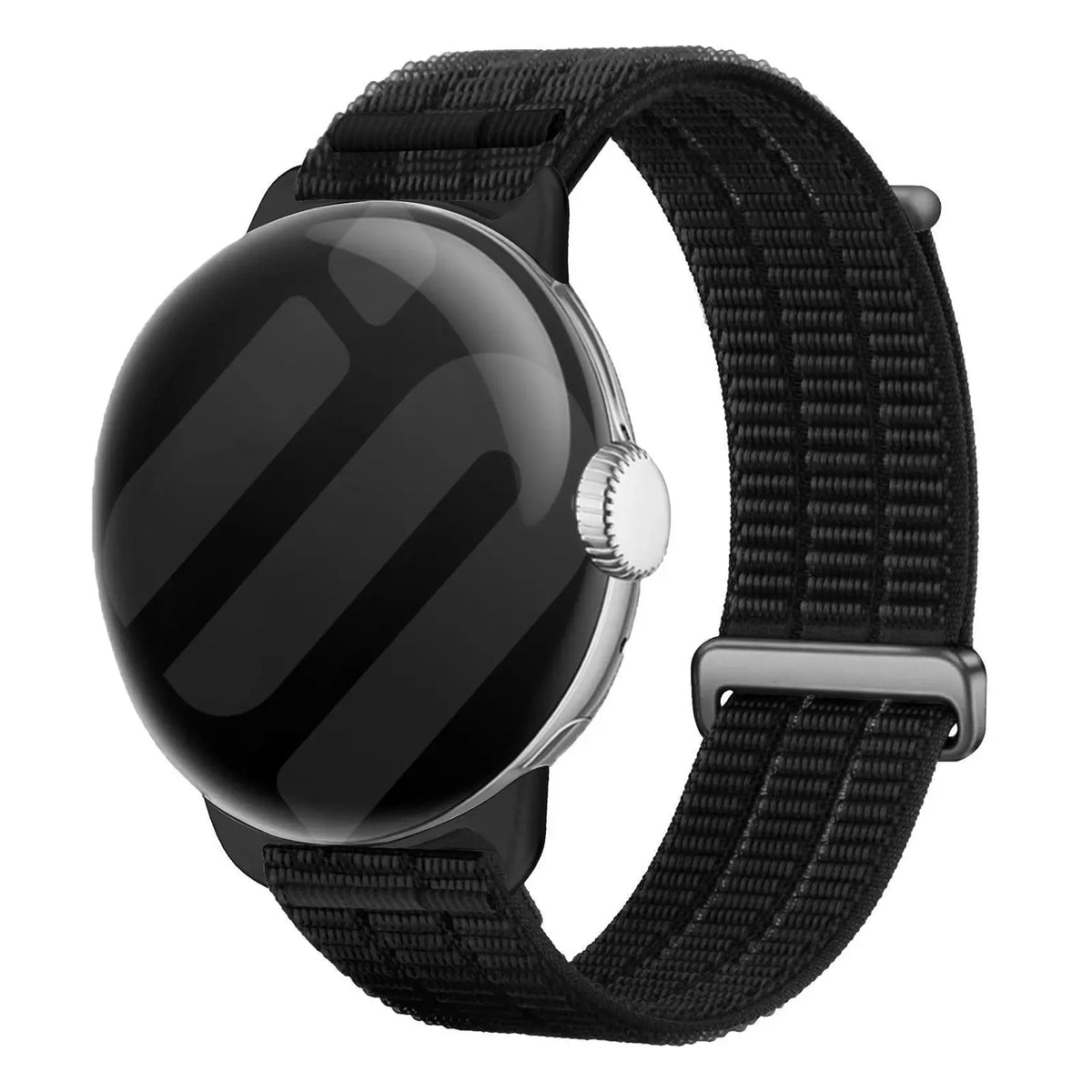 Google Pixel Watch 4 - 45mm nylon air band (zwart)