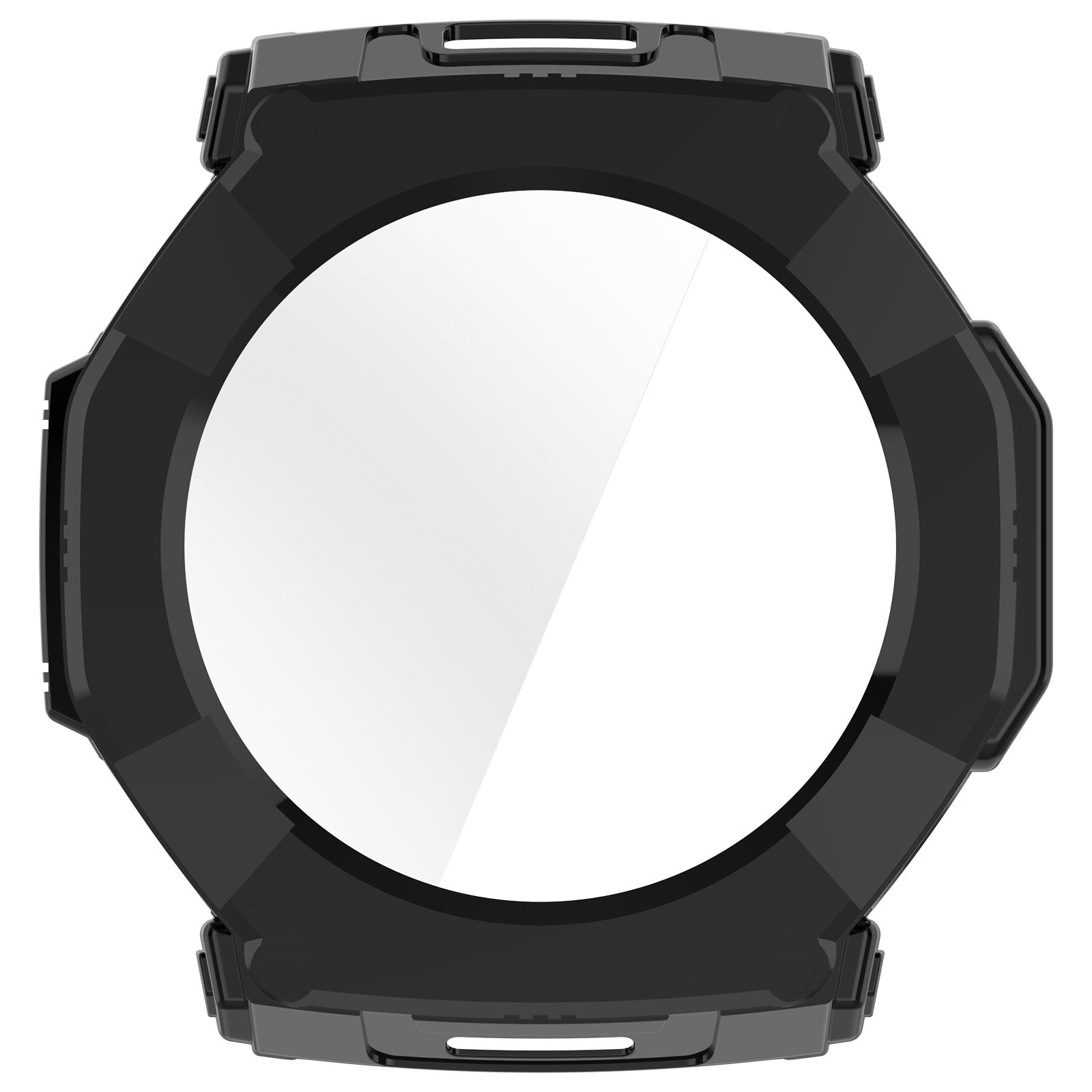 Amazfit T-Rex Ultra 2 PC case met Glass (zwart)