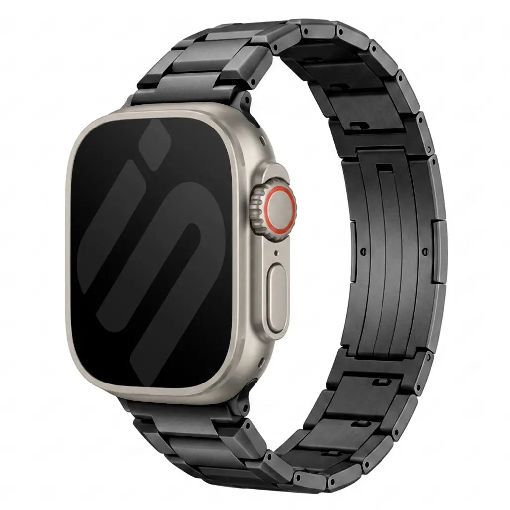 Apple Watch Refined Titanium Strap (Black)