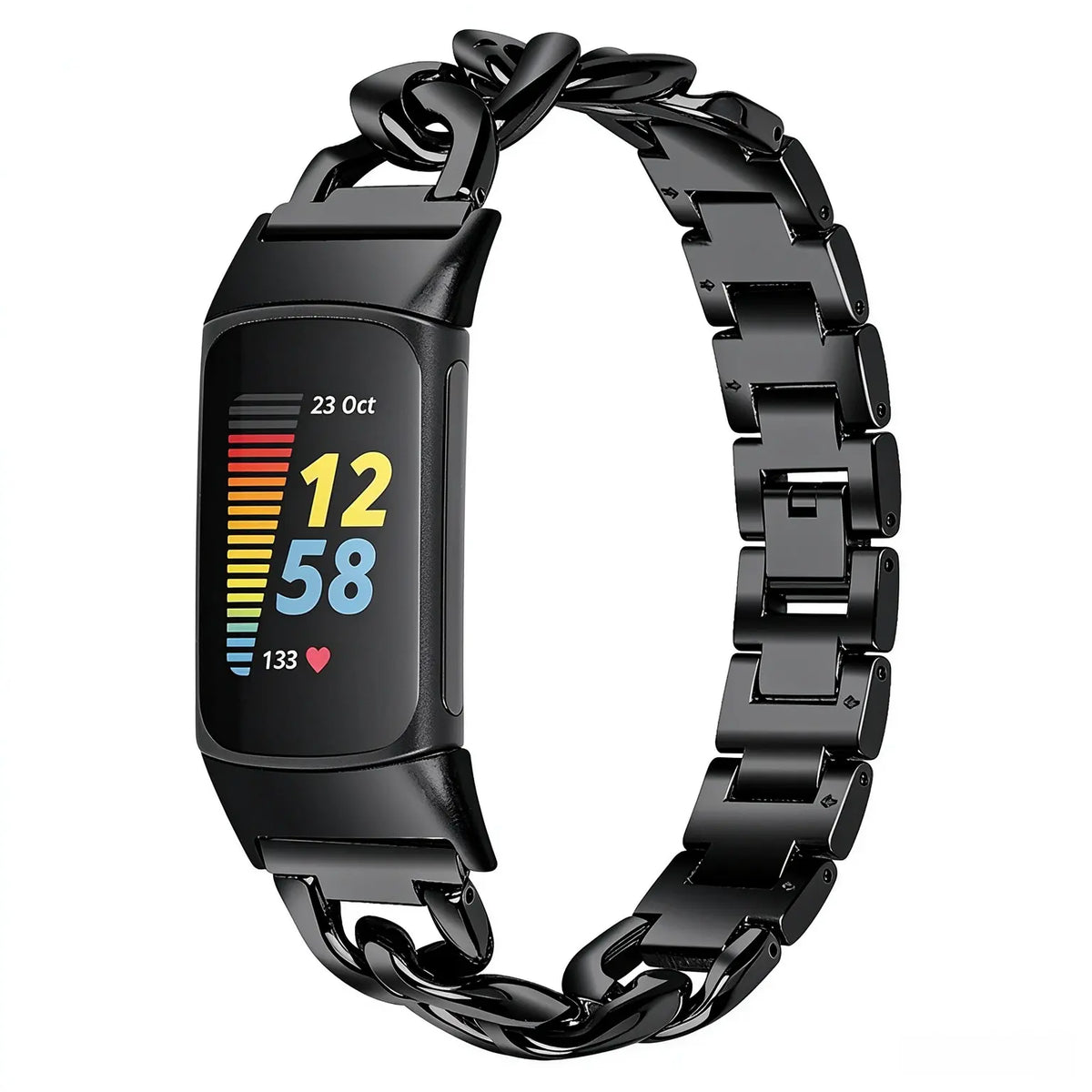 Steel Chain Strap, black