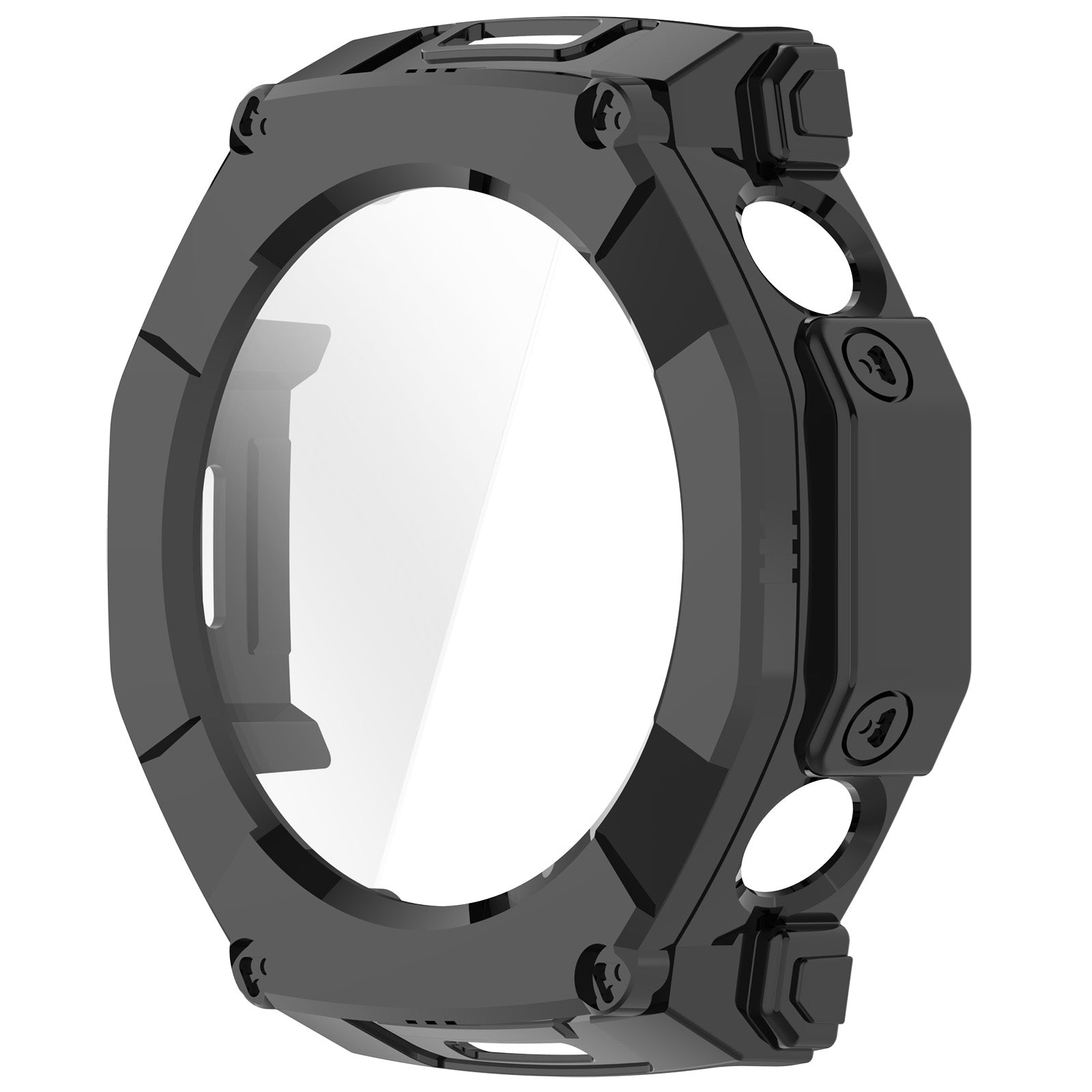 Amazfit T-Rex Ultra 2 PC case met Glass (zwart)