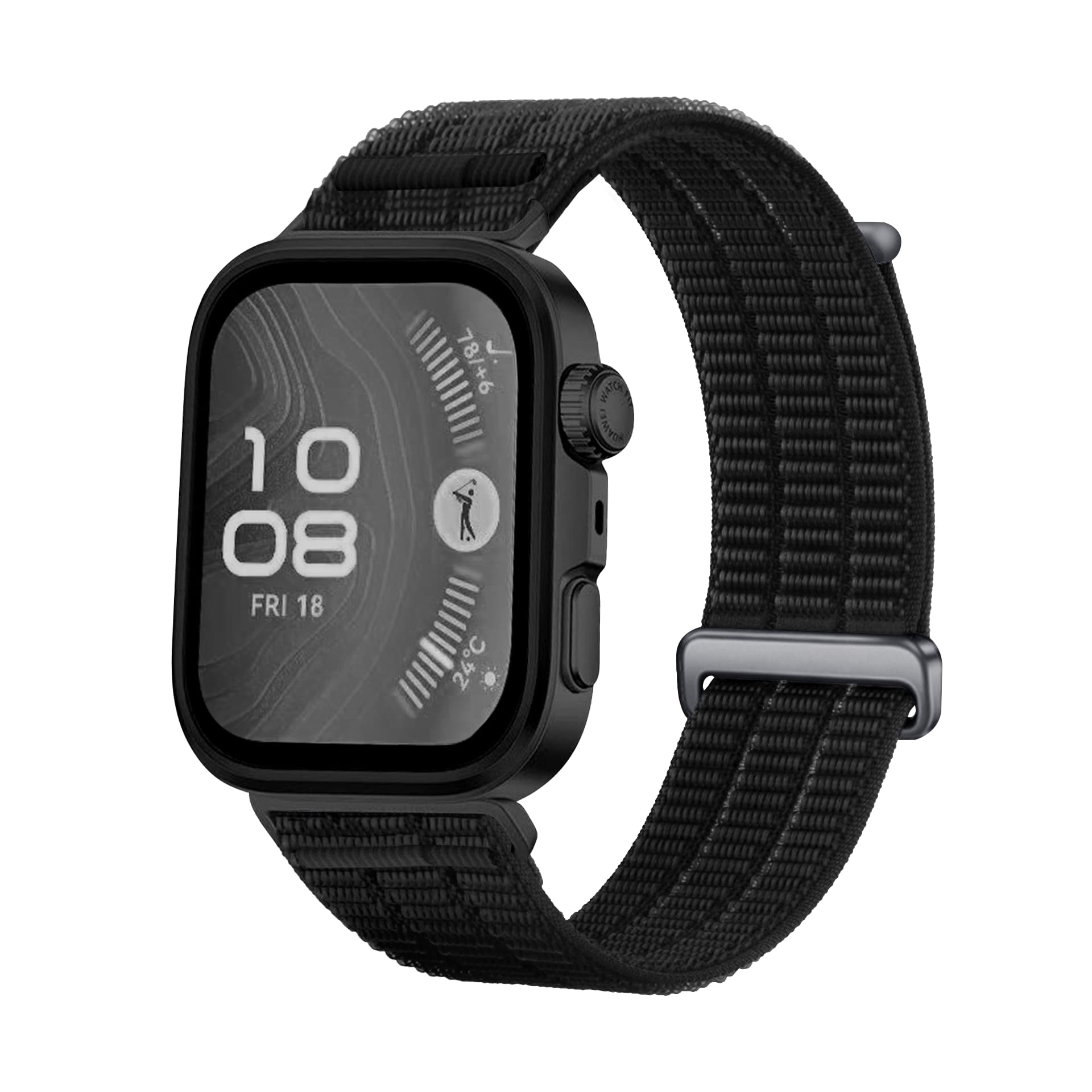 Huawei Watch Fit 3 Nylon Air Strap (Black)