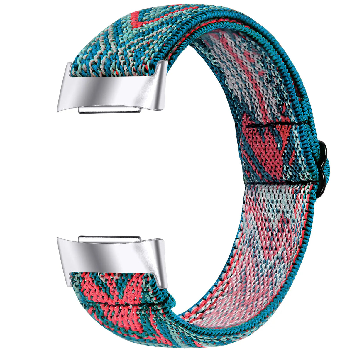 Nylon Elastic Strap, light blue mix