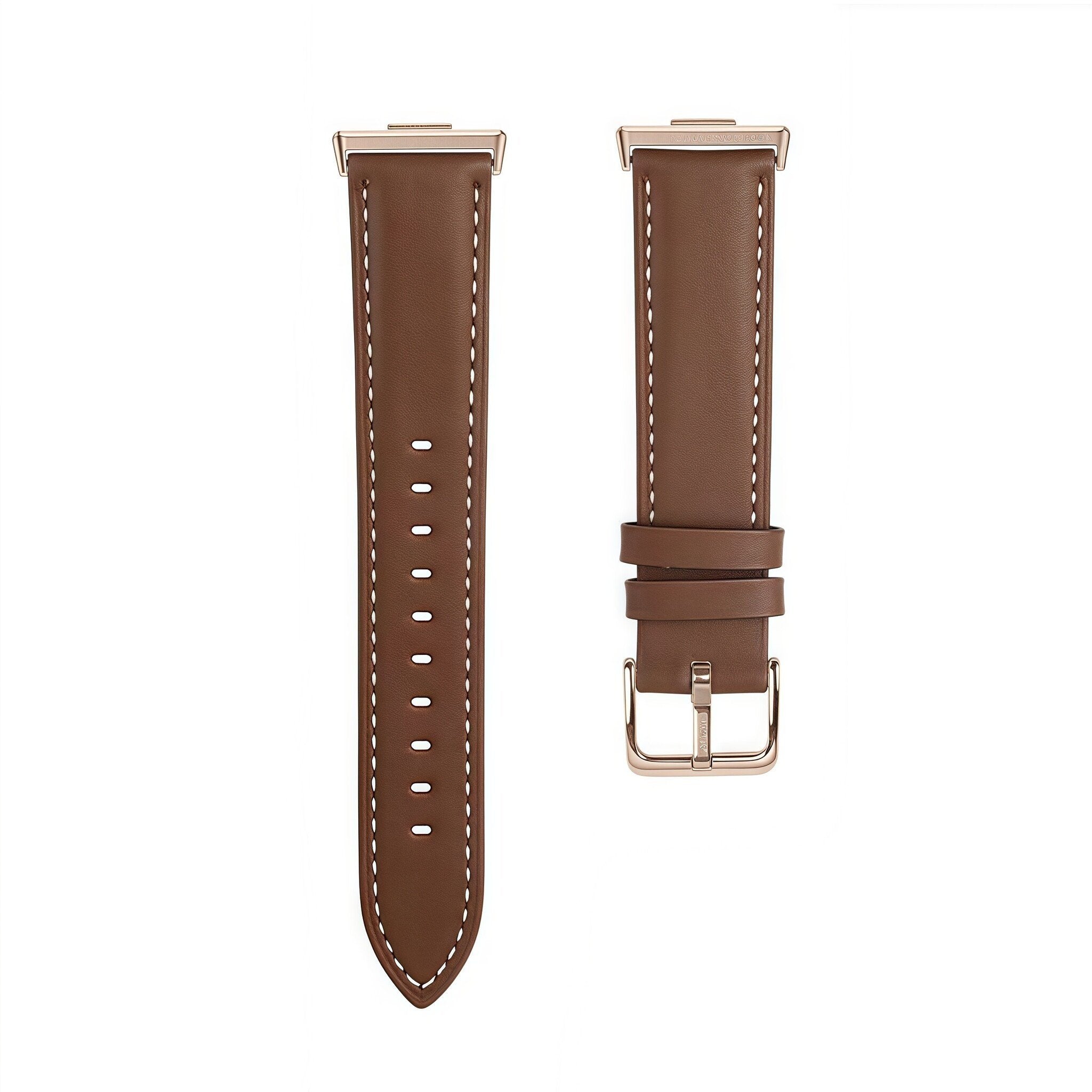 Huawei Watch Fit 4 leren bandje (bruin)