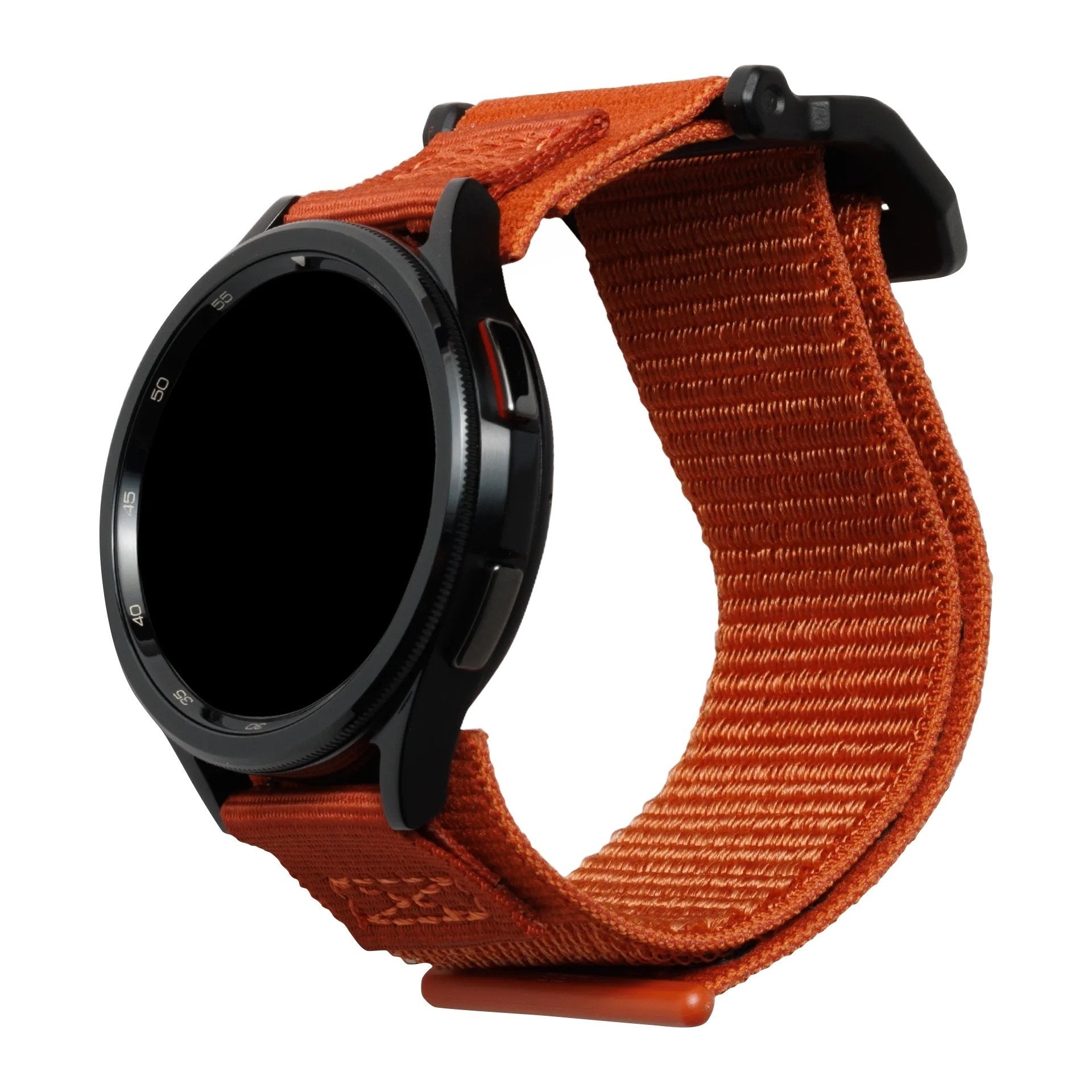 UAG Samsung Galaxy Watch 4 44mm nylon bandje (oranje)