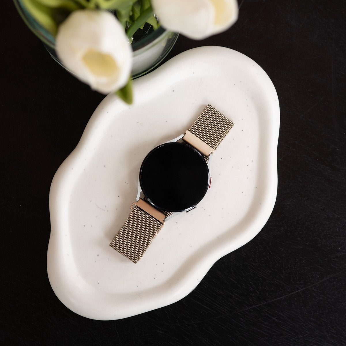 Withings Steel HR - 40mm Milanese Strap (Champagne Gold)