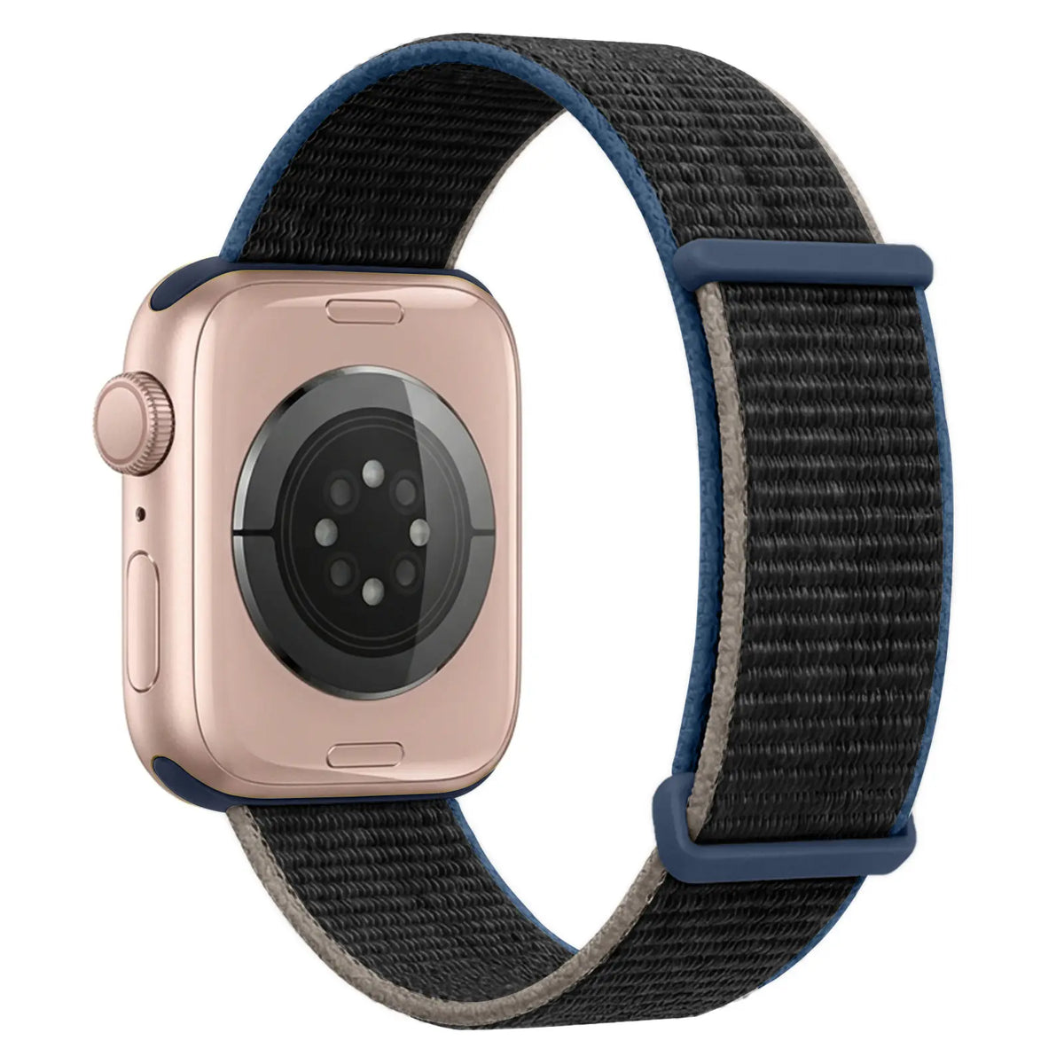 Apple Watch nylon loop bandje (charcoal)
