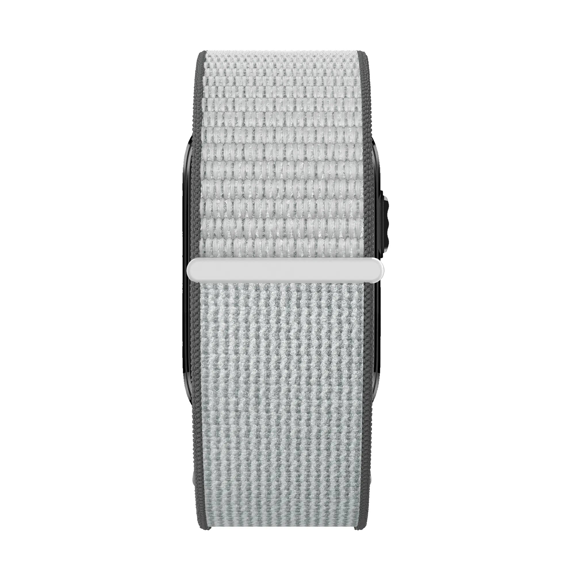 Bandz Garmin Cirqa nylon band voor biceps (grijs/wit)