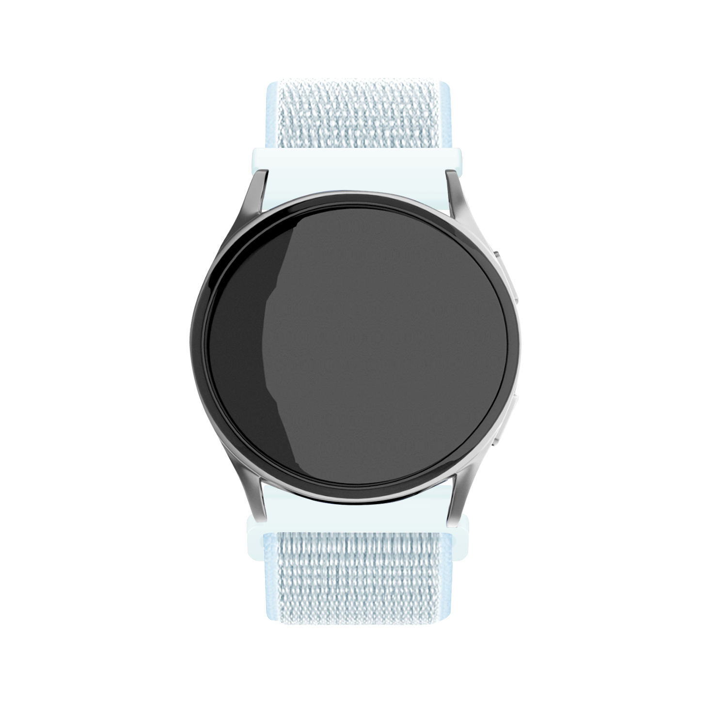 Withings Steel HR Sport nylon bandje (licht cyaan)