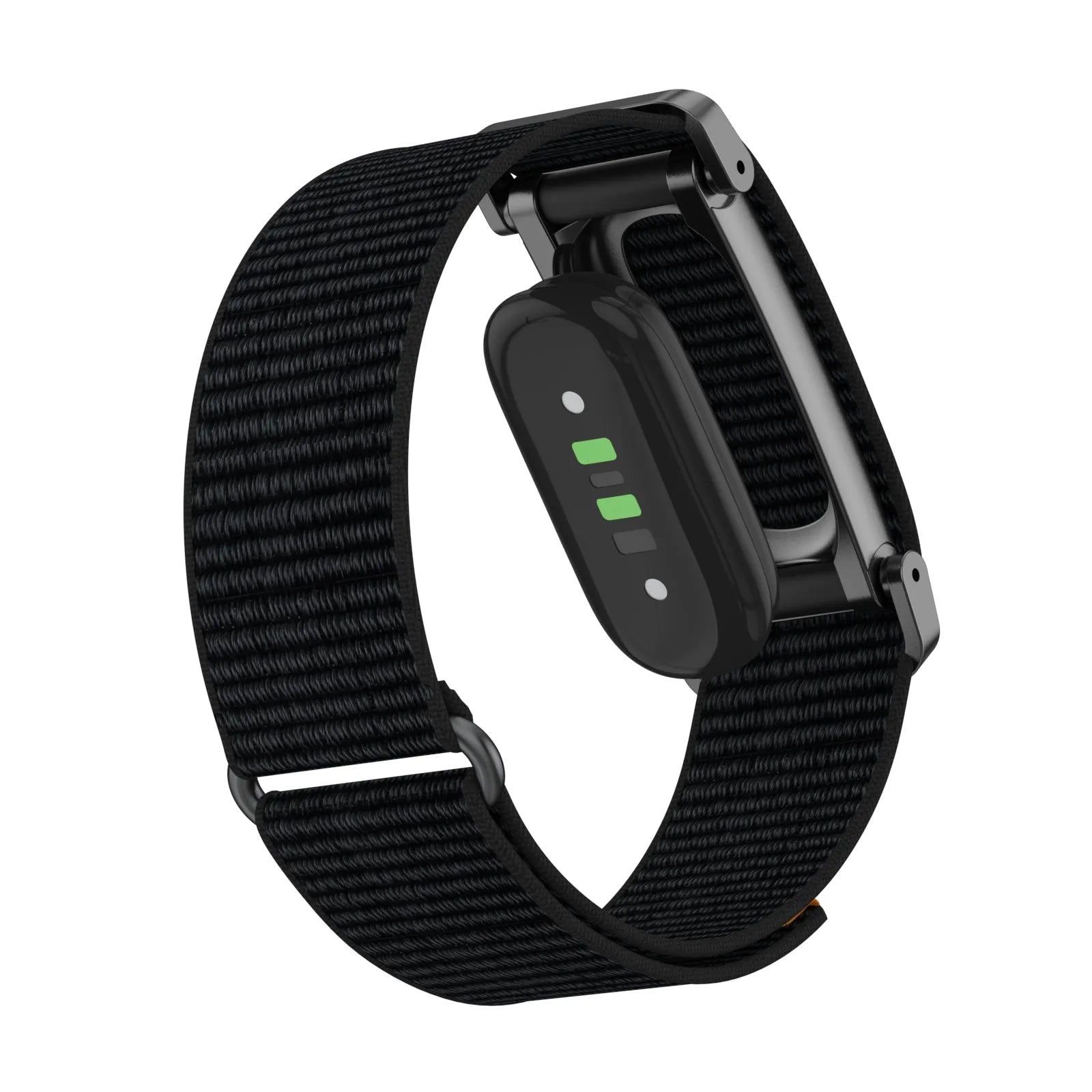 Fitbit Air nylon band met frame (zwart)