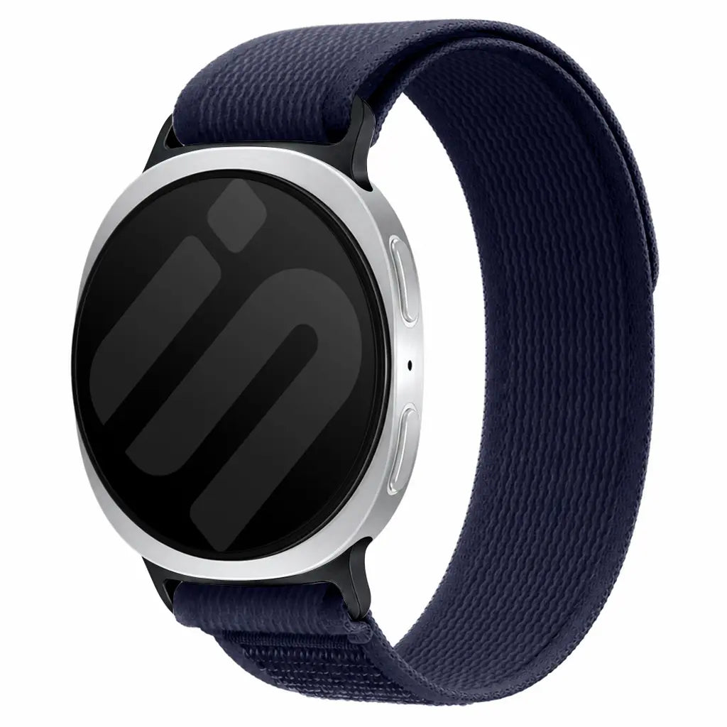 Samsung Galaxy Watch 8 Classic trail nylon band (donkerblauw)