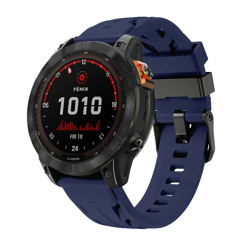Garmin Epix Pro (Gen 2) 51mm race siliconen band (donkerblauw)