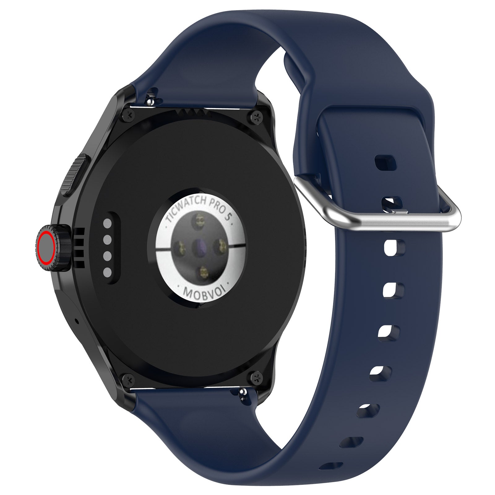 Coros Apex 4 - 46mm Silicone Buckle Strap (Dark Blue)