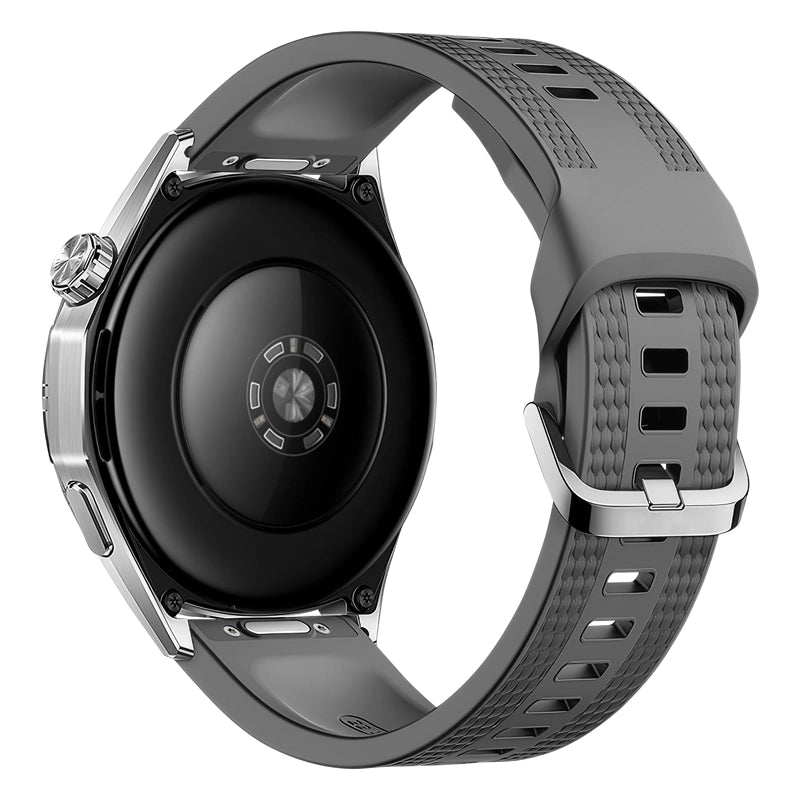 Suunto 9 Peak Pro One Push siliconen band (donkergrijs)