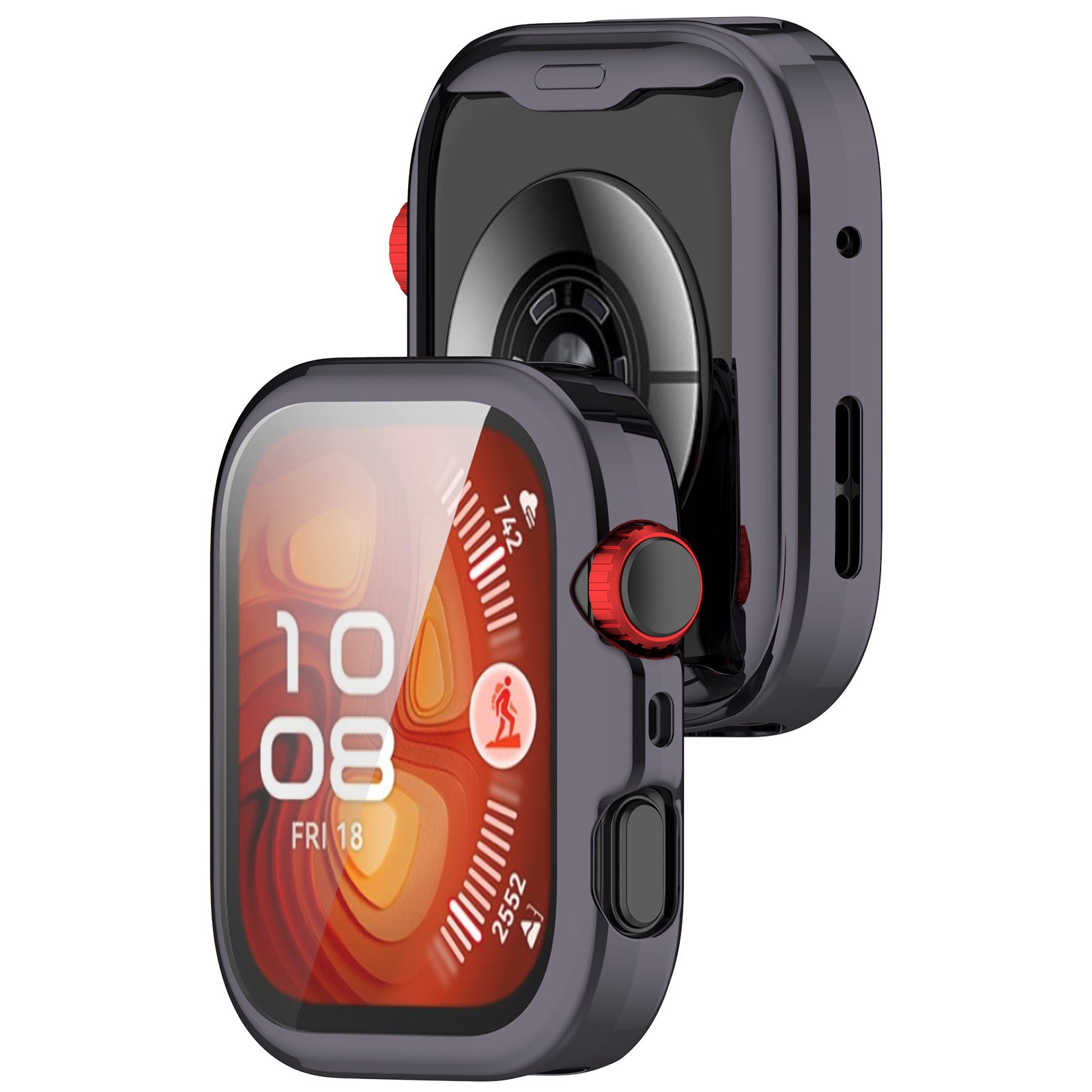 Huawei Watch Fit 4 Pro TPU case (donkergrijs)