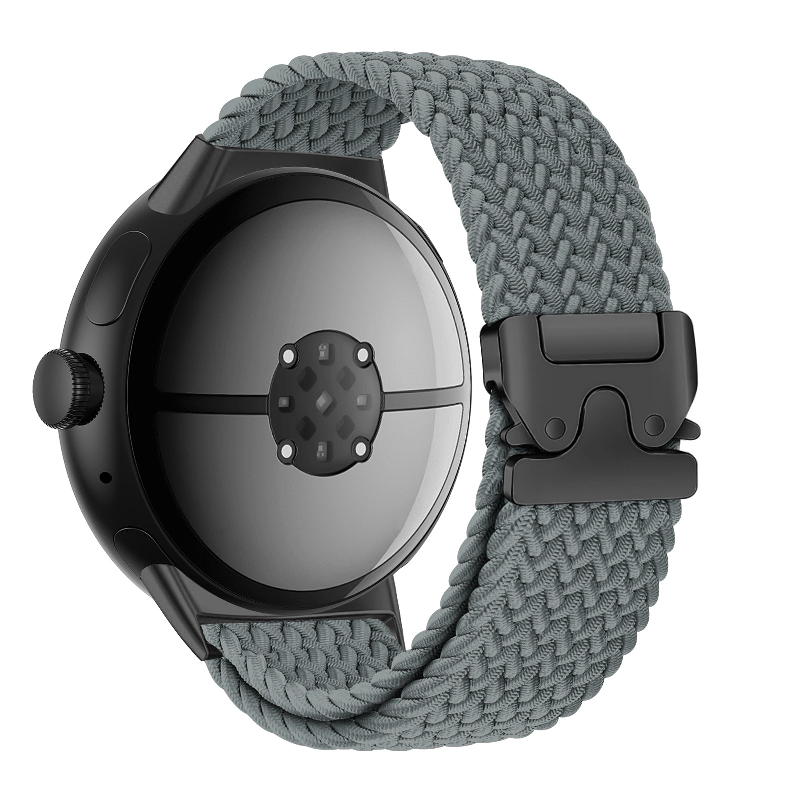 Google Pixel Watch 3 - 45mm gevlochten band met P-buckle (grijs)