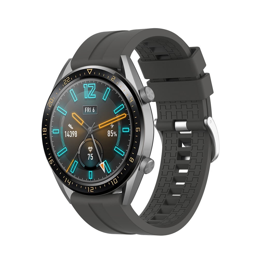 Huawei Watch GT 5 Pro - 46mm extreme silicone band (donkergrijs)