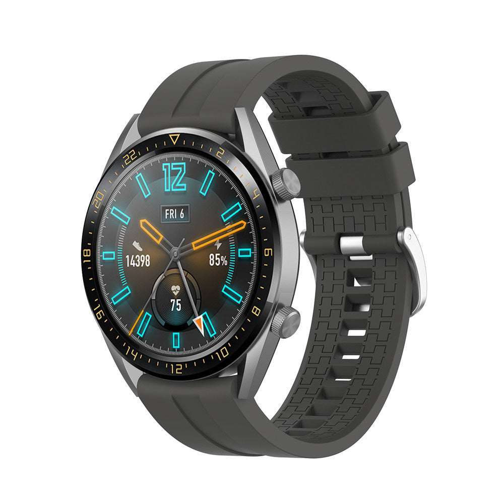 Huawei Watch 5 - 46mm Extreme Silicone Strap (Dark Grey)