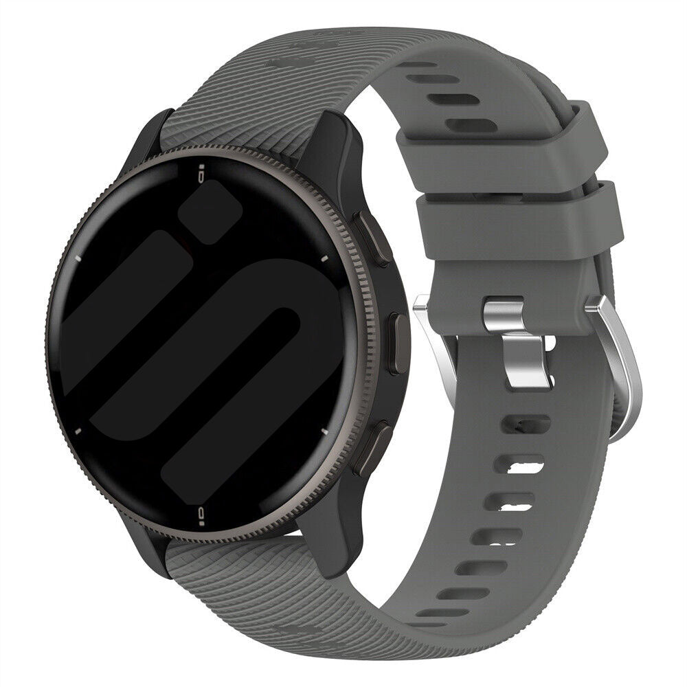 Garmin Forerunner 570 - 47mm siliconen bandje (donkergrijs)