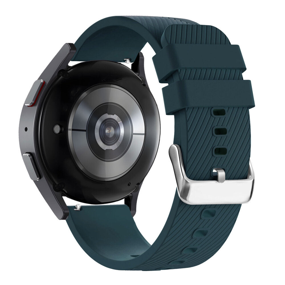 Bandz Amazfit Active 2 siliconen band 'Deluxe' (donkergroen)