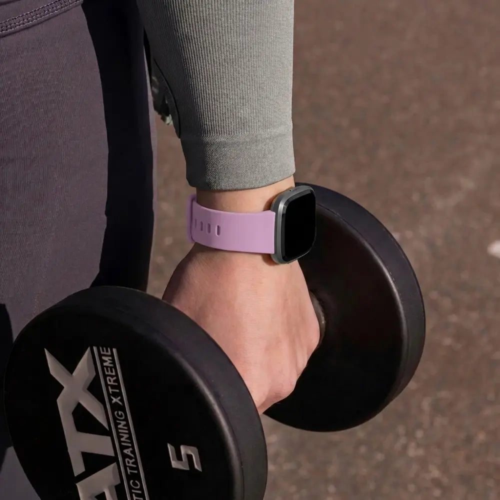 Fitbit Versa-Versa 2 Silicone Strap (Pink)