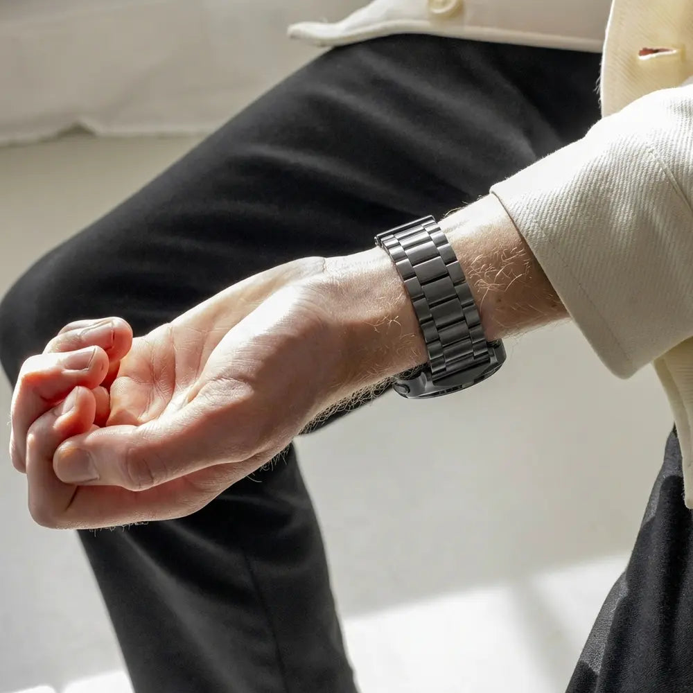 Samsung Galaxy Watch 8 - 40mm titanium bandje (zwart)