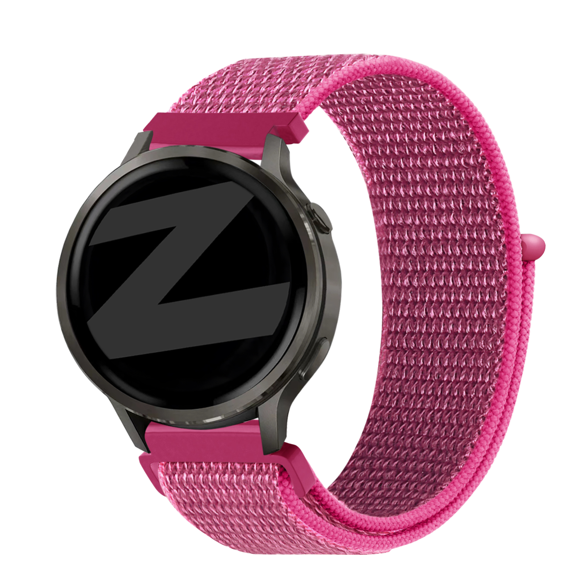 Bandz Garmin Vivoactive 4s Nylon Loop Strap (Dragonfruit)