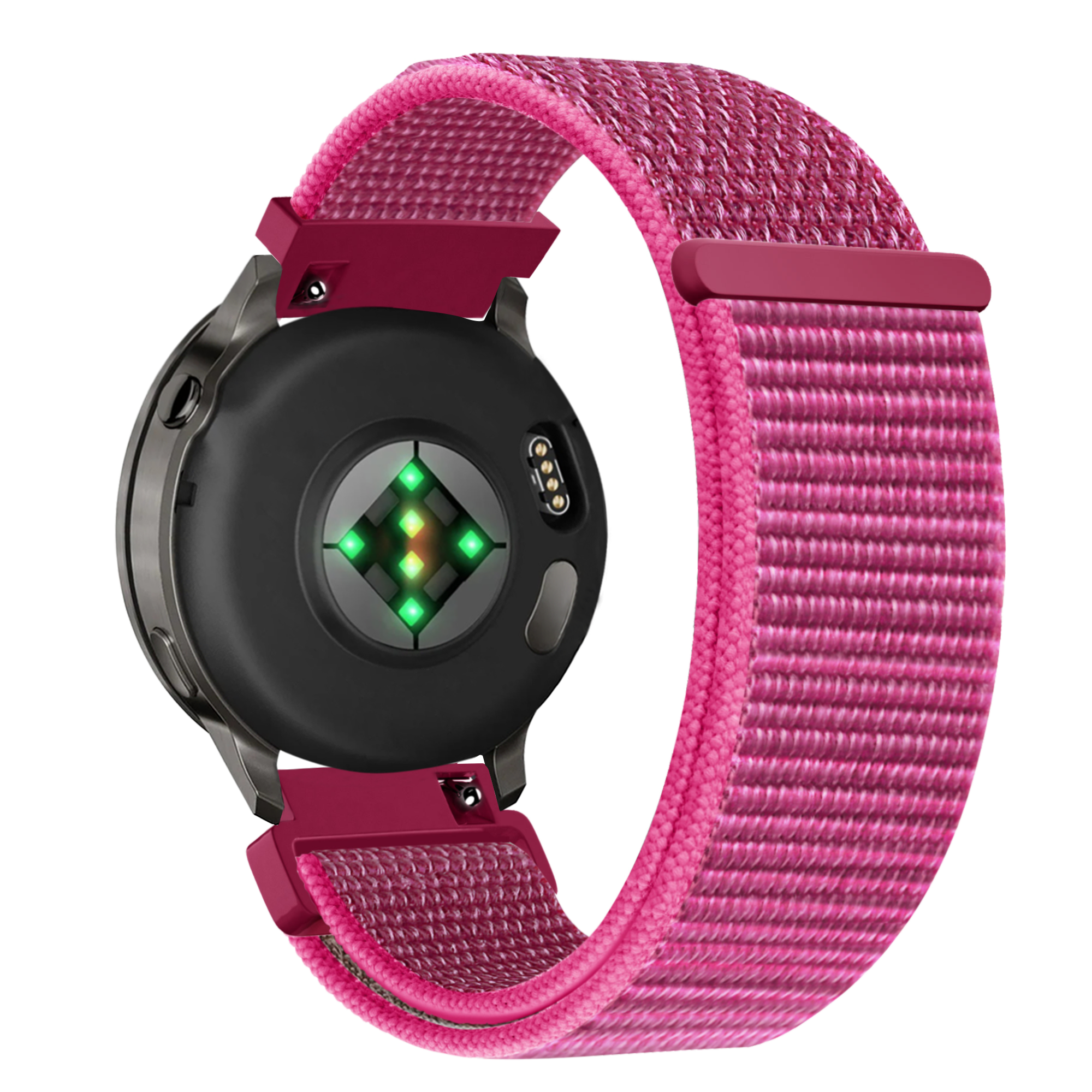 Bandz Garmin Venu 2s nylon loop band (dragonfruit)