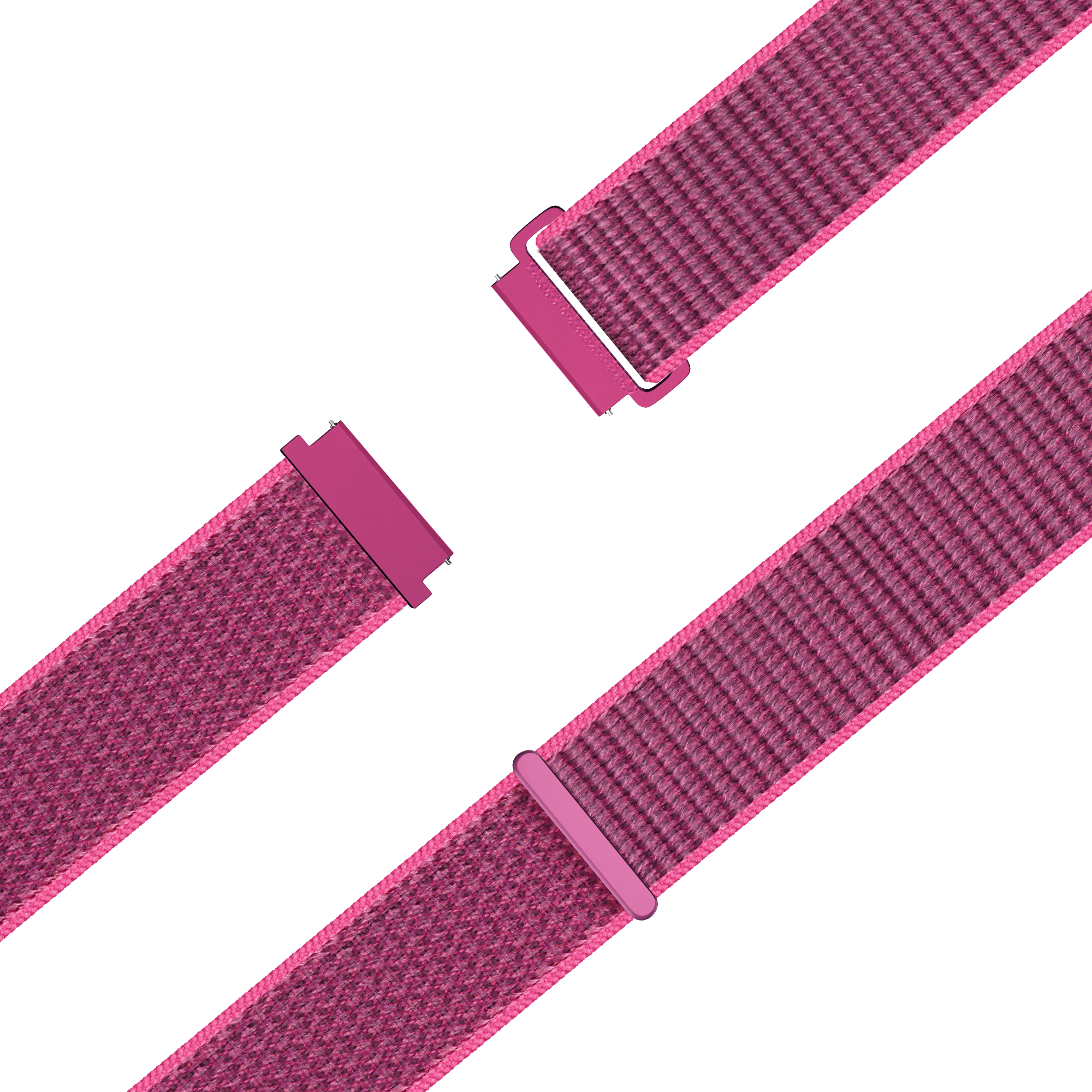 Bandz Garmin Forerunner 255s nylon loop band (dragonfruit)