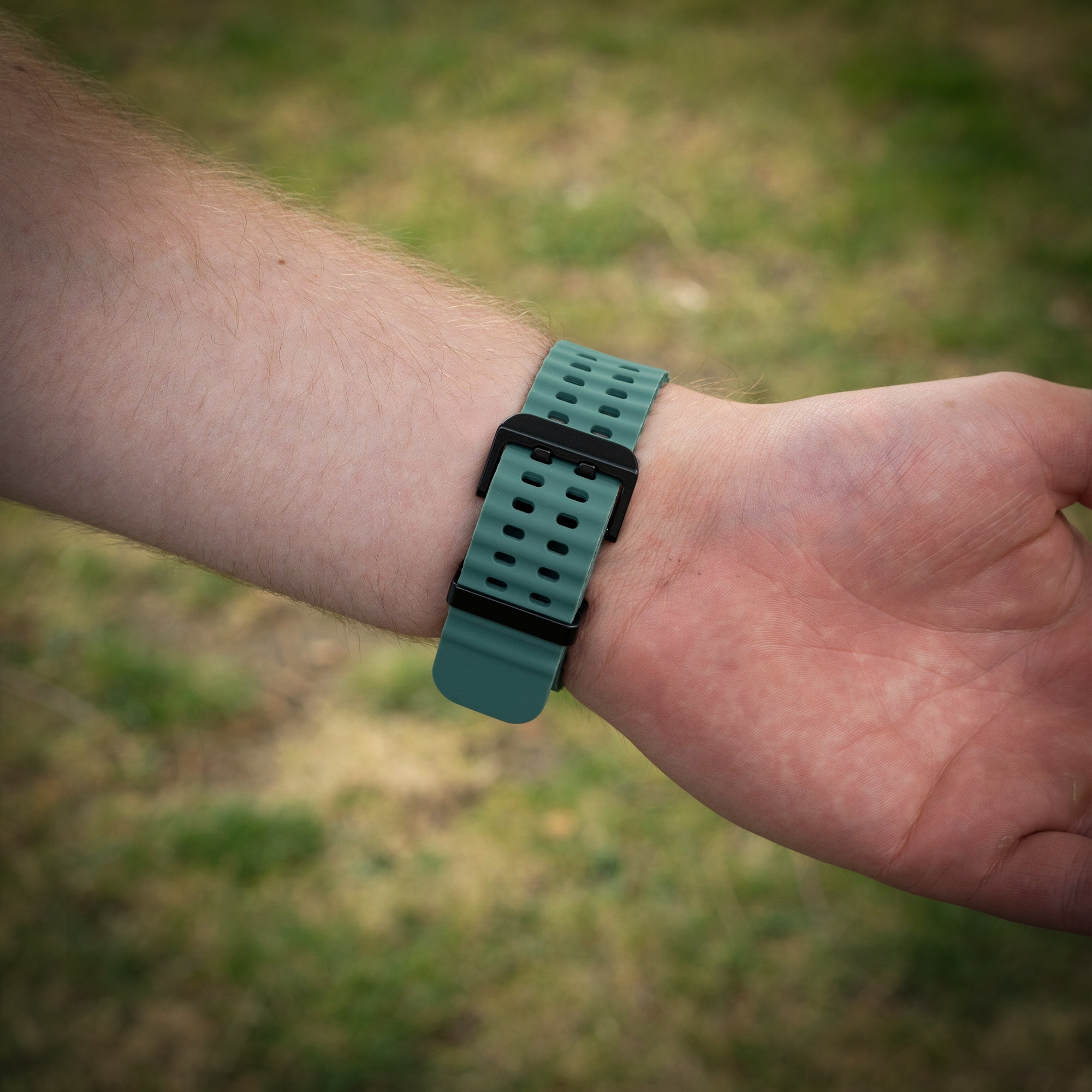 Samsung Galaxy Watch Ultra Ocean bandje (donkergroen)