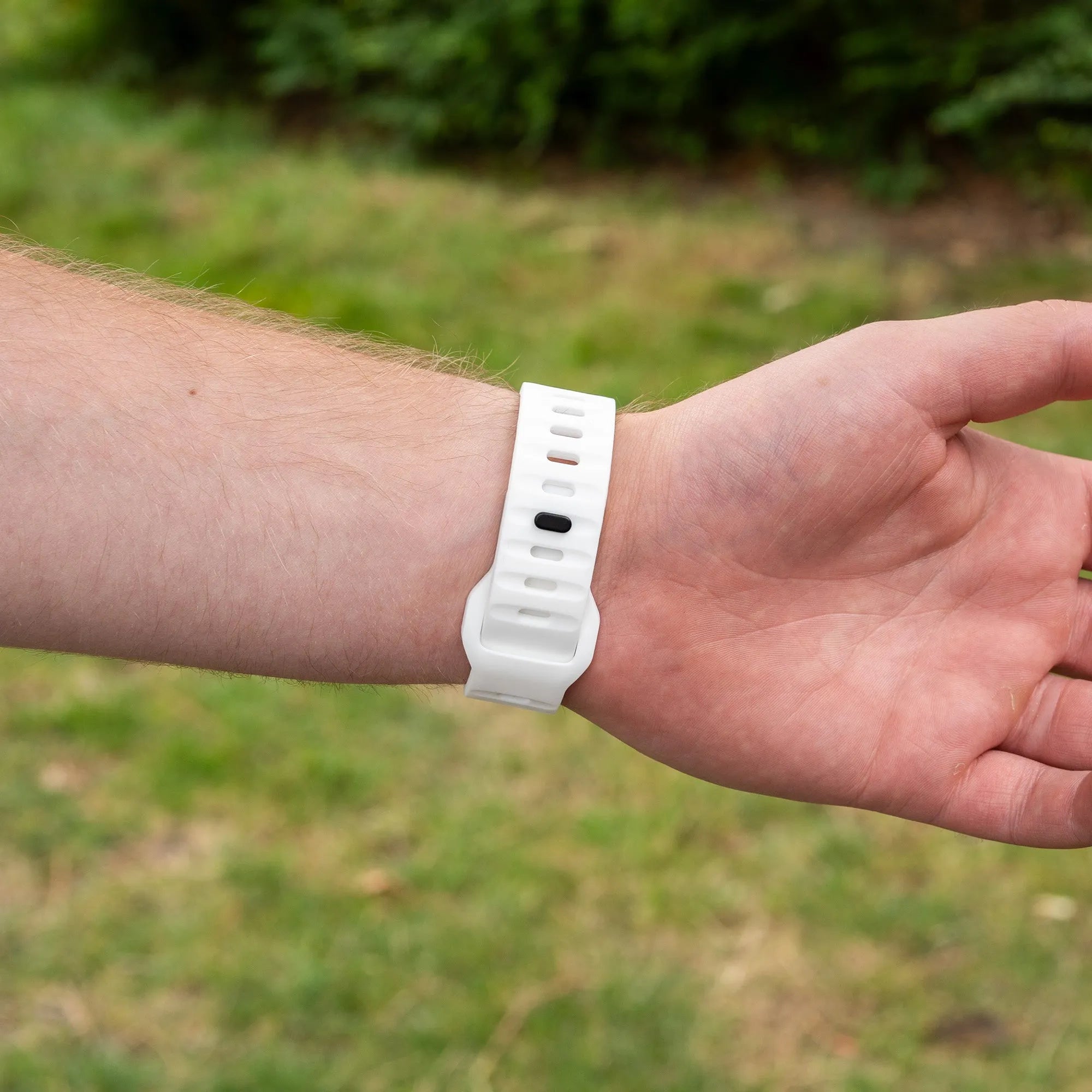 Coros Pace 2 outdoor siliconen bandje (wit)
