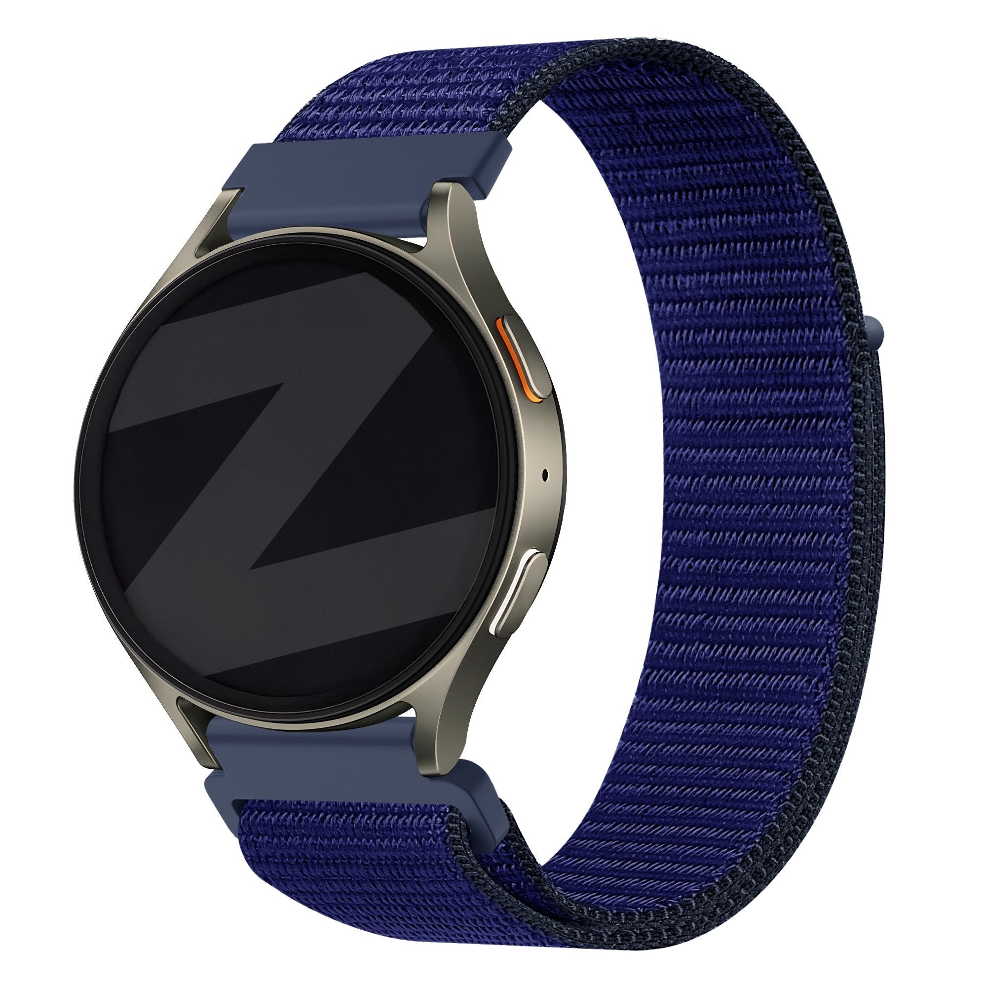 Bandz Amazfit Active nylon band 'Easy fit' (blauw)