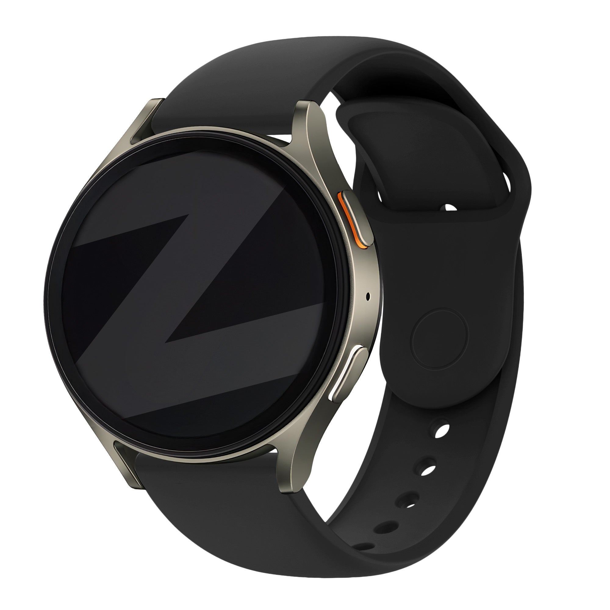 Bandz Samsung Galaxy Watch 46mm sport band 'Easy fit' (zwart)