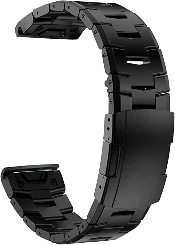 Garmin Tactix 8 - 51mm titanium bandje (zwart)