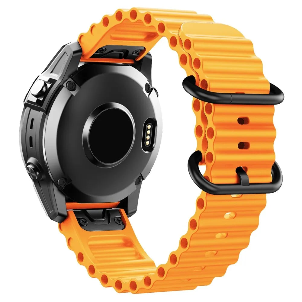 Garmin Fenix 8 Pro - 51mm Ocean band (oranje)