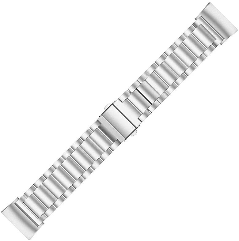 Fitbit Charge 4 stalen band (zilver)