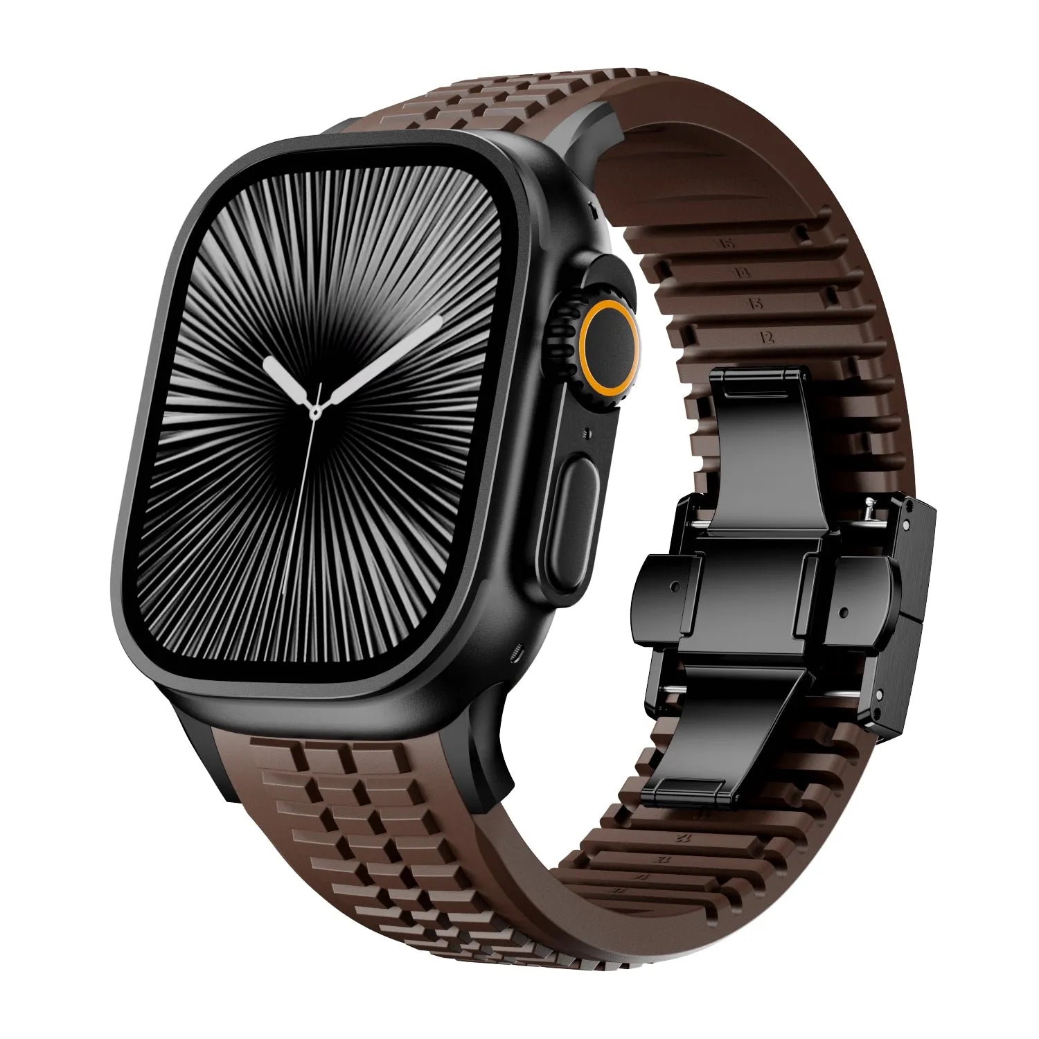 Apple Watch premium silicone band (bruin)