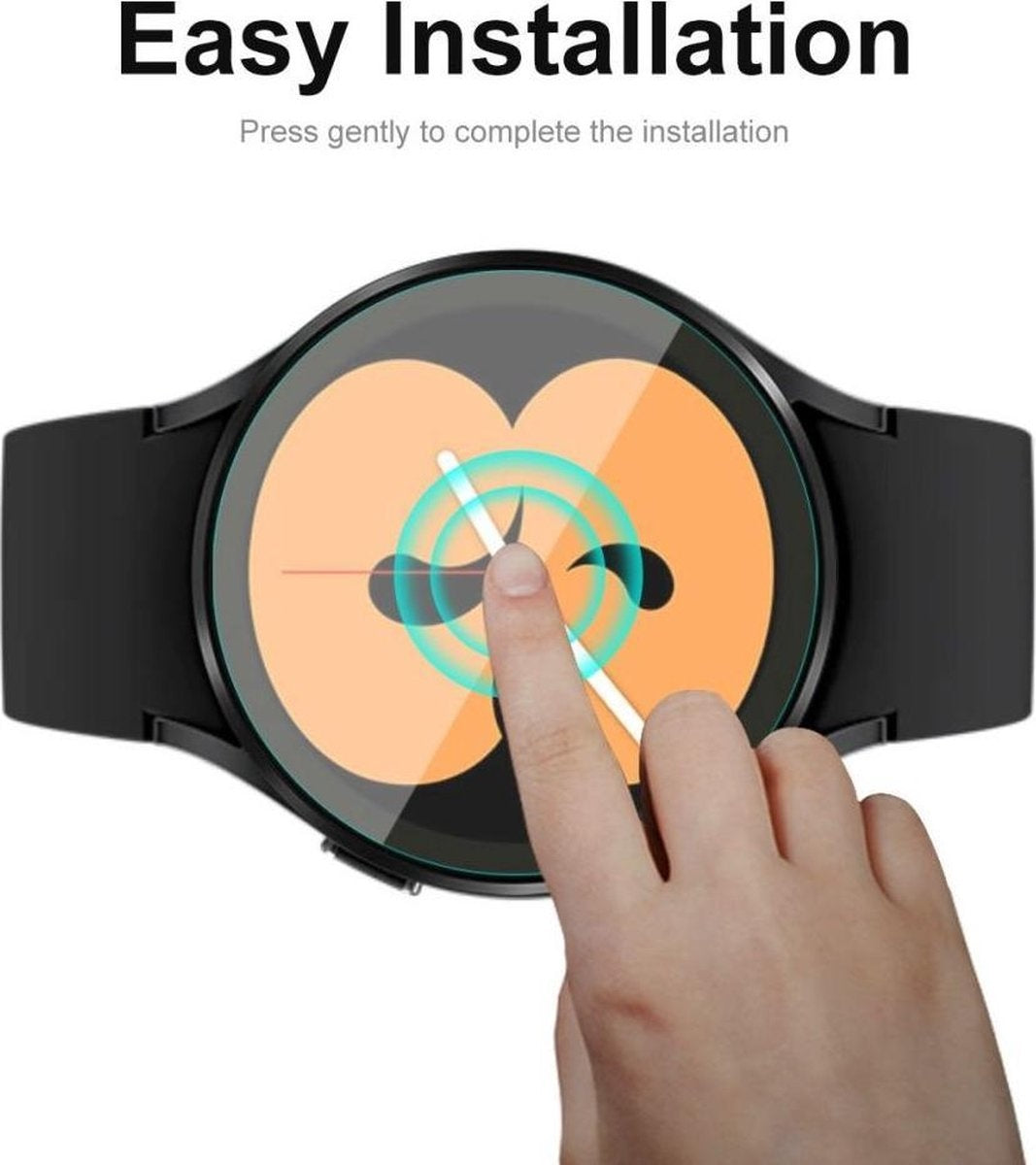 Samsung Galaxy Watch 4 - 40mm screenprotector (glas)