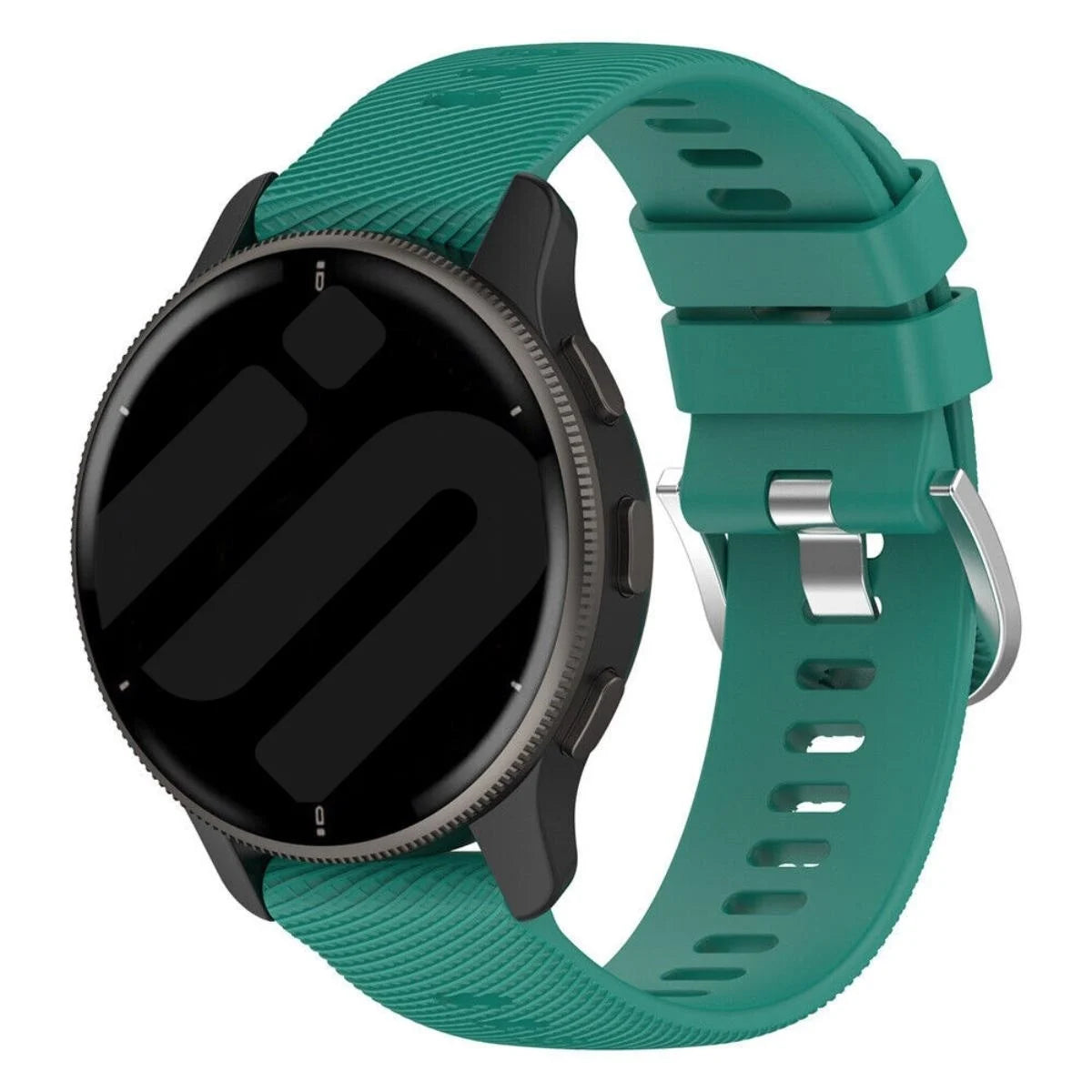Garmin Vivoactive 6 siliconen bandje (dennengroen)