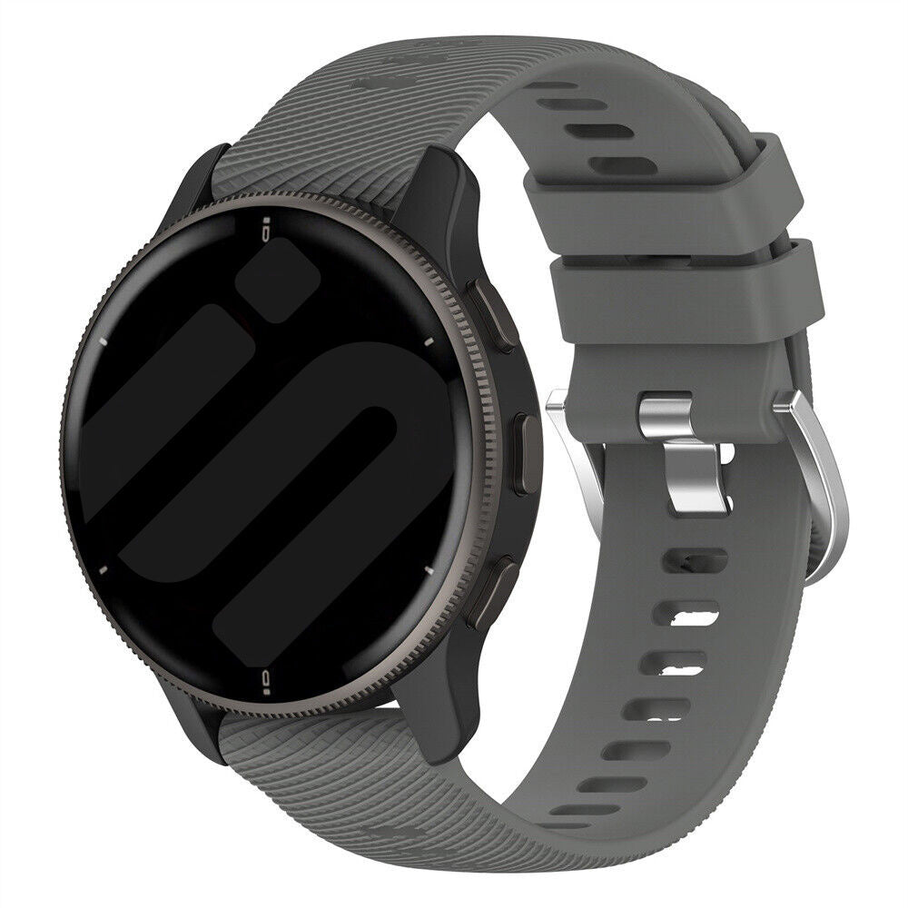 Garmin Forerunner 645 Silicone Strap (Dark Grey)