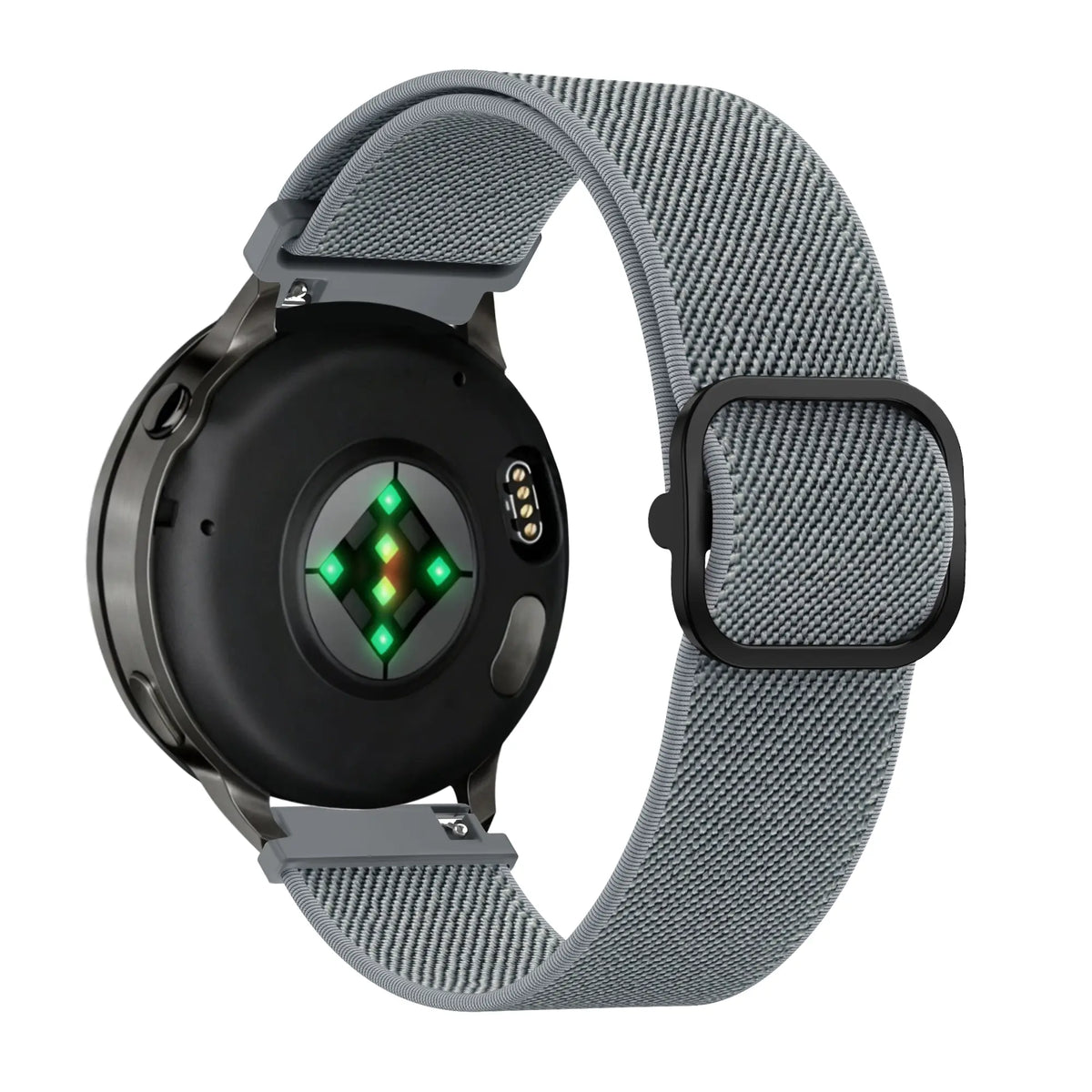 Bandz Garmin Venu SQ 2 Elastic Strap (Grey-Blue)