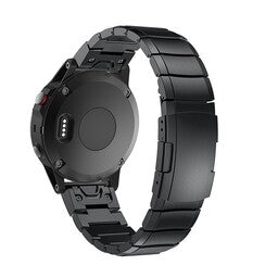 Garmin Instinct 3 - 45mm metalen bandje (zwart)