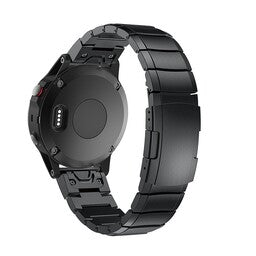 Garmin Instinct E - 45mm metalen bandje (zwart)