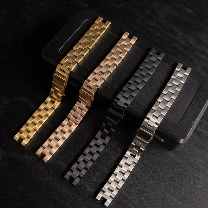 Garmin Lily stalen band (rosé goud)