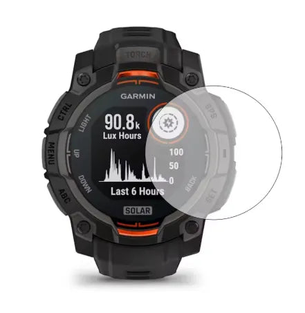 Garmin Instinct 3 - 45mm screen protector (glas)