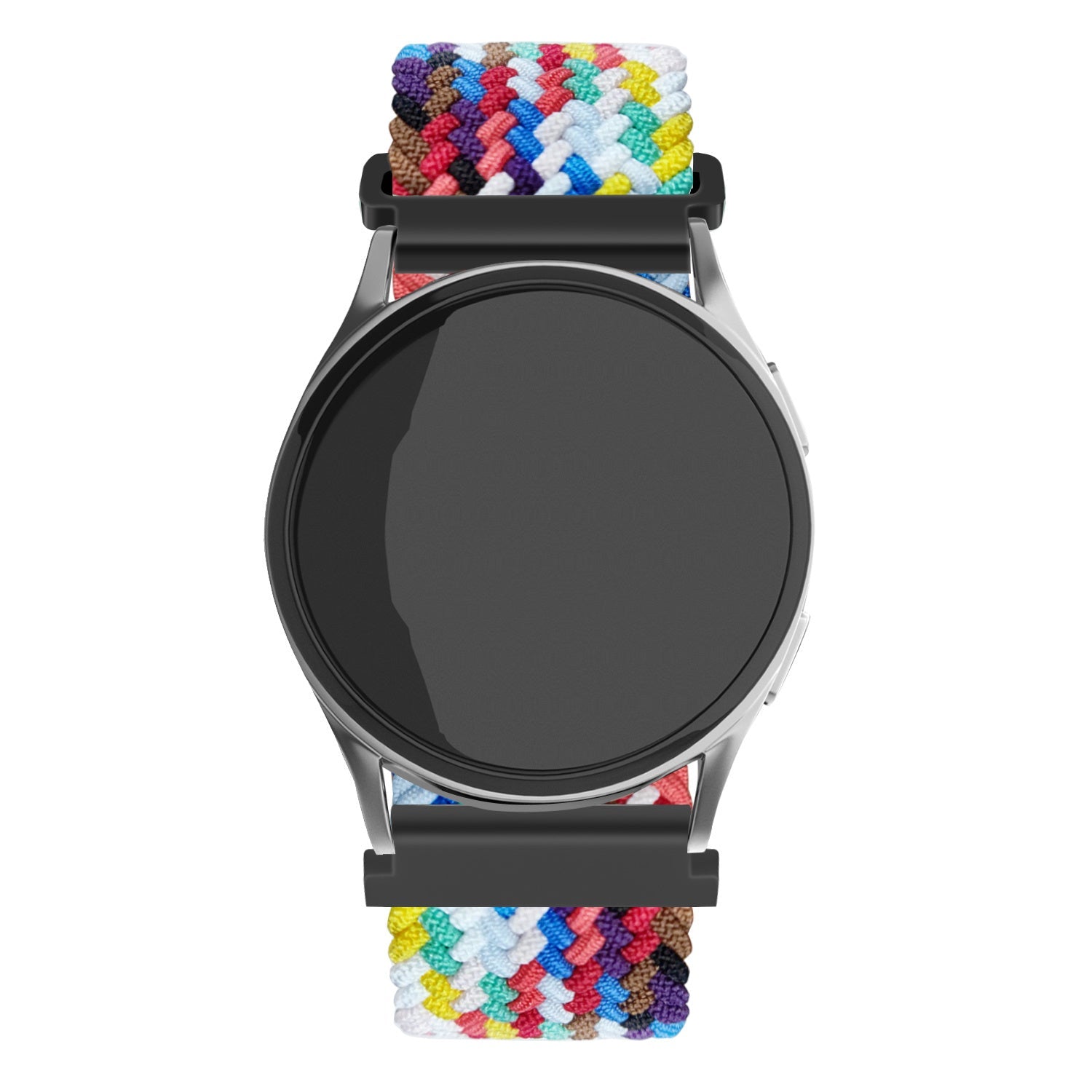 Amazfit Active 2 verstelbaar geweven band (regenboog)