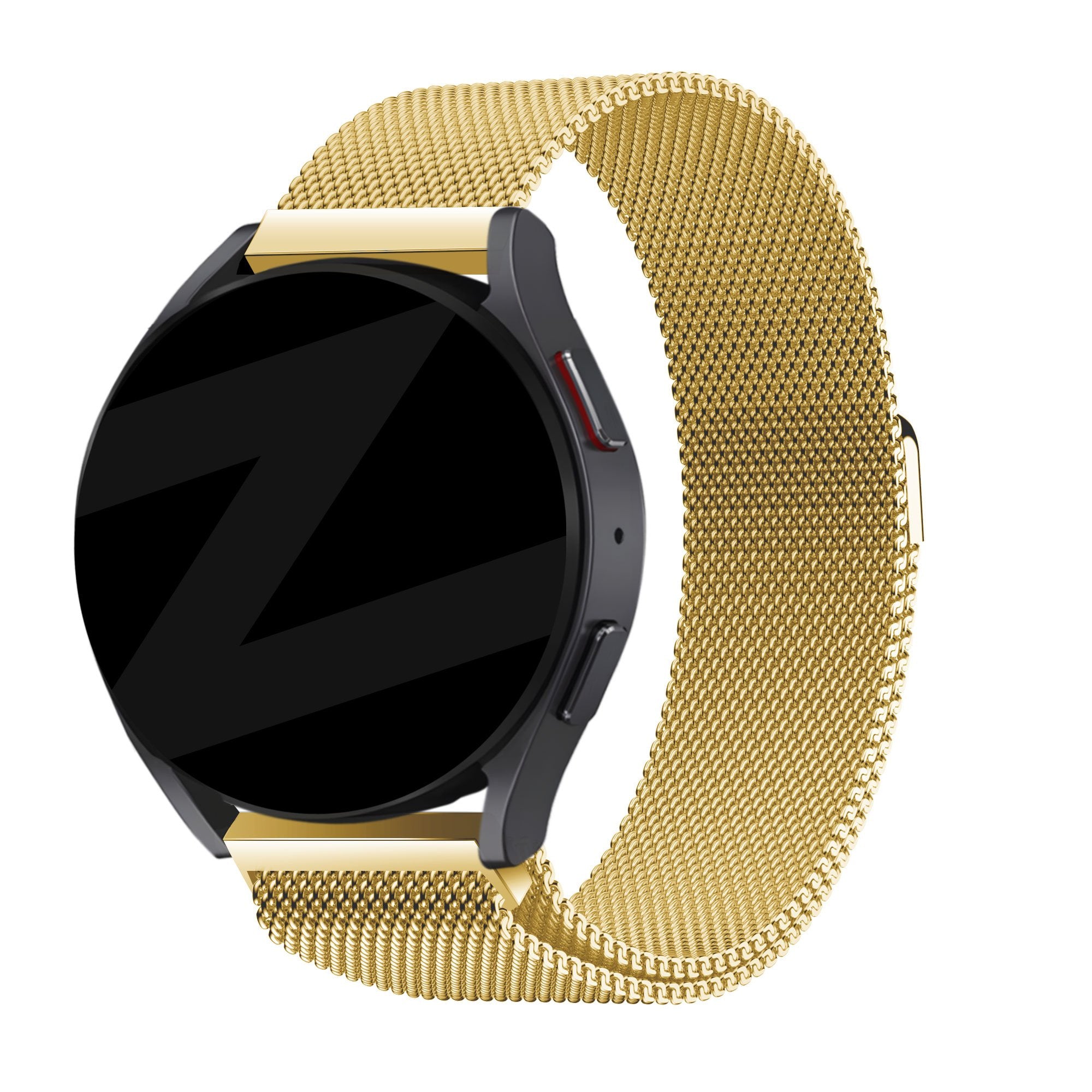 Bandz Garmin Vivomove Style Milanese loop band (goud)