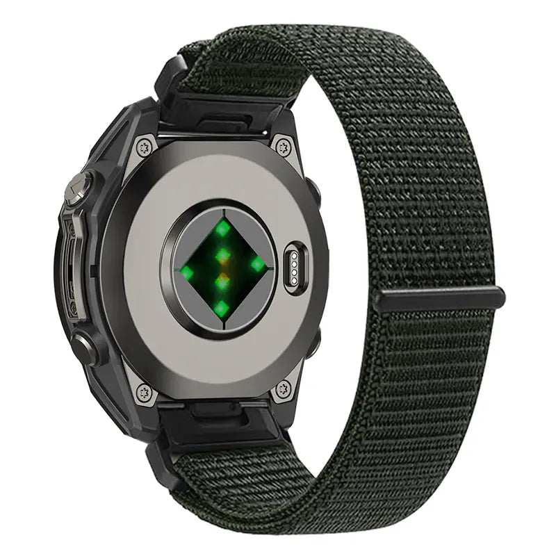 Garmin Quatix 8 Pro - 47mm premium nylon band (groen)