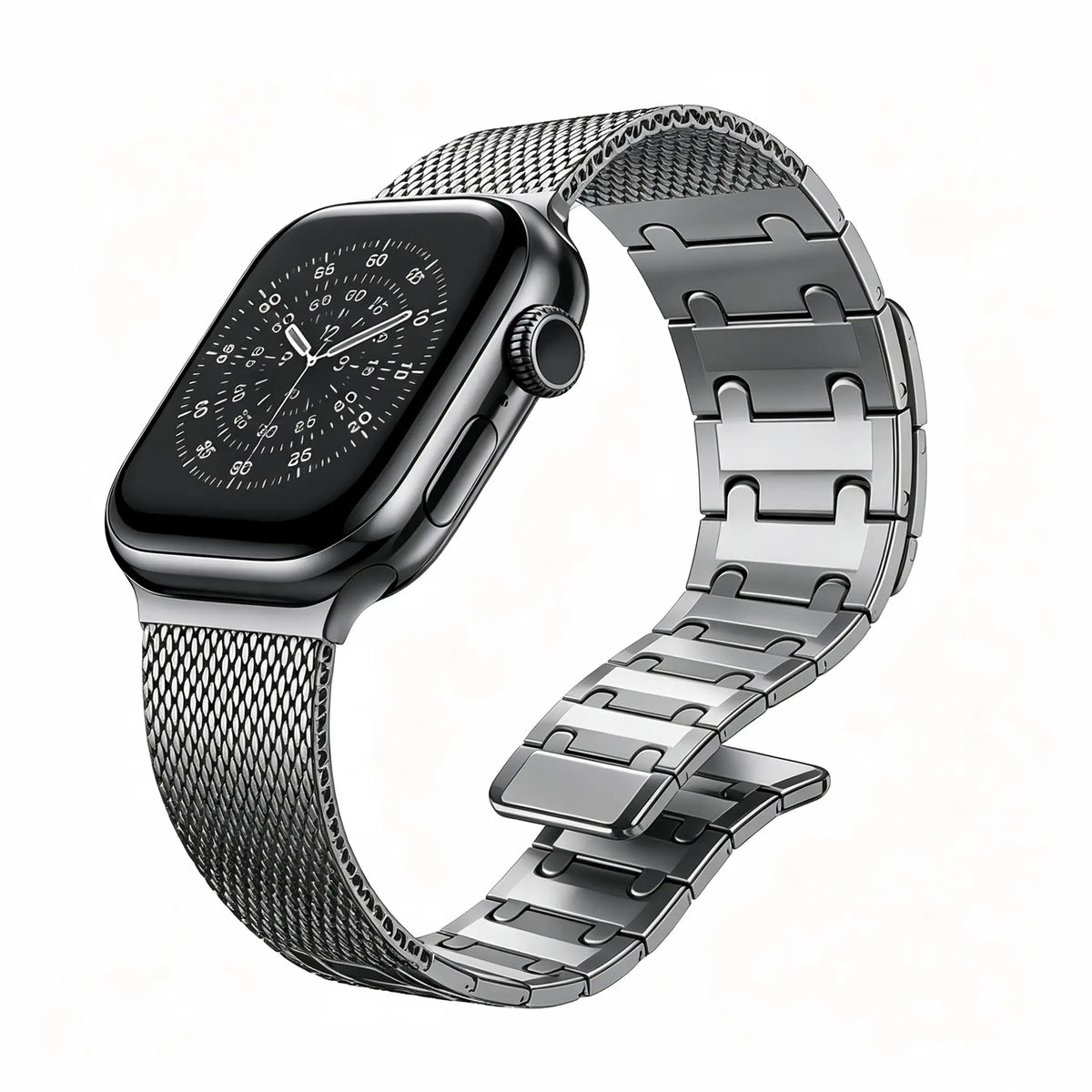 Apple Watch solide Milanese band (grafiet)