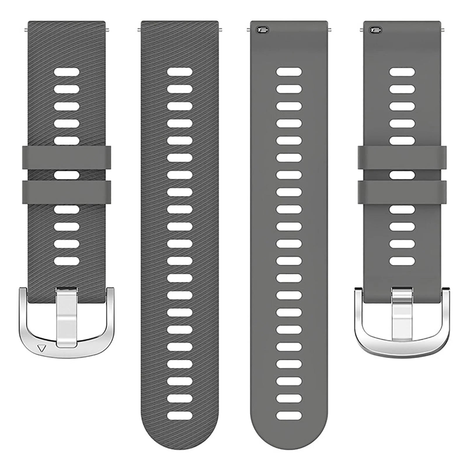 Garmin Vivoactive 6 Silicone Strap (Dark Grey)